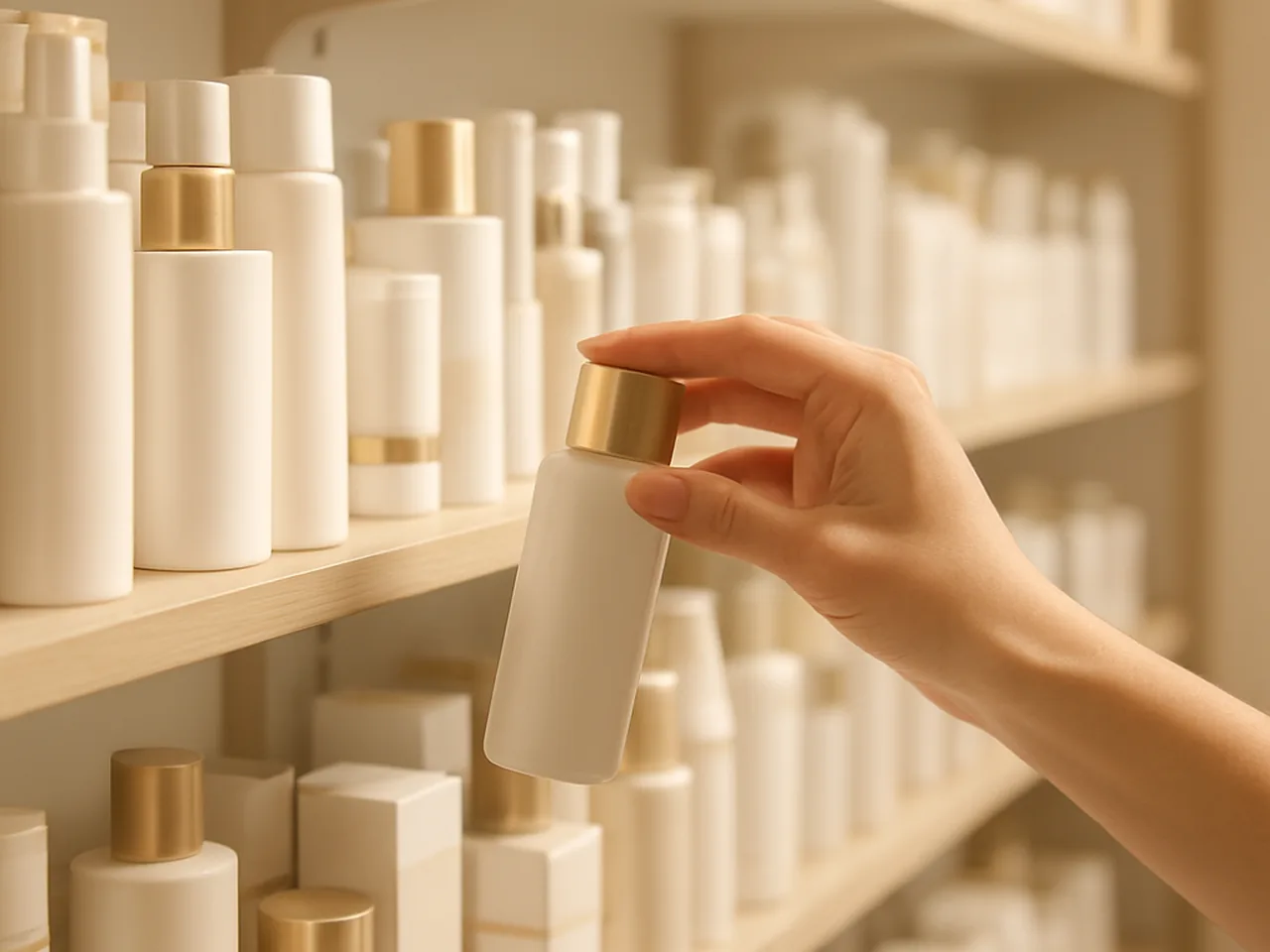 Rayon parapharmacie et dermocosmétique de la Pharmacie du Soleil